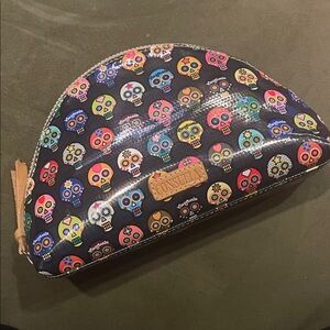 Consuela ‘Tiny Sugar Skull’ (Pattern), Large Cosmetic Bag